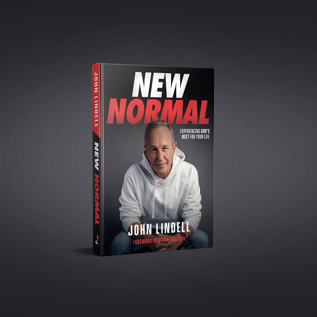 New Normal book cover with John Lindell on the front